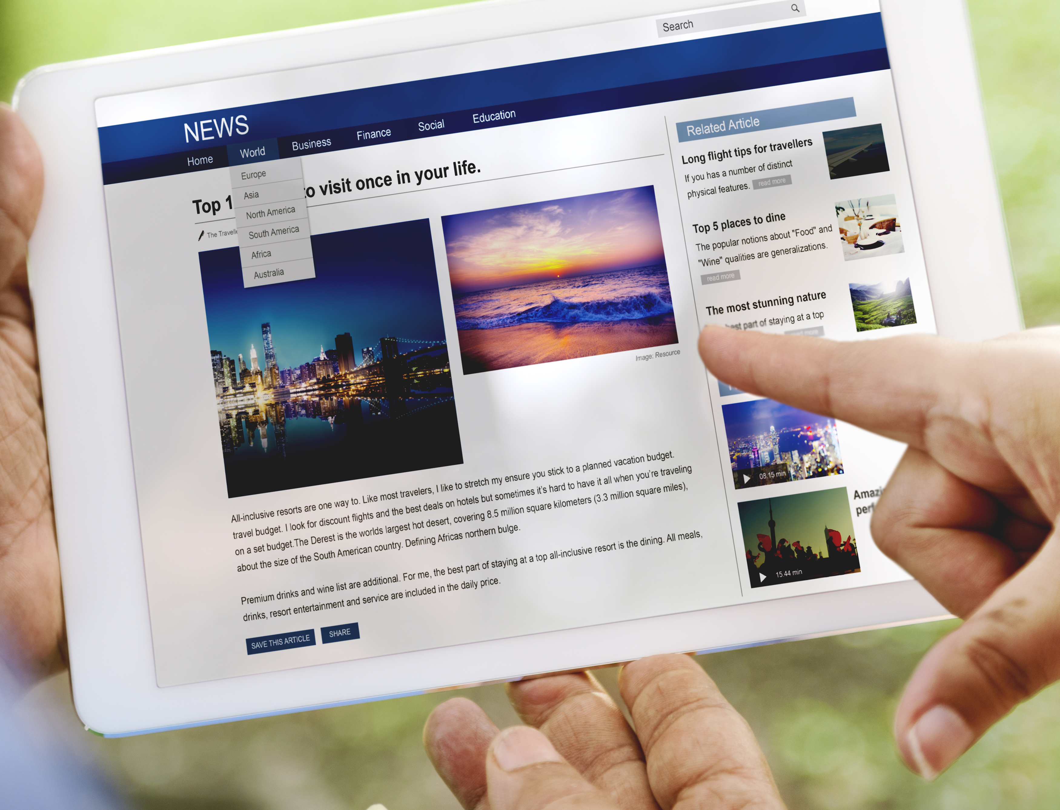 News & Media Portal Development